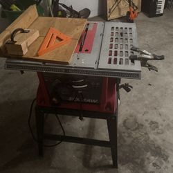 Extras With Table Saw 