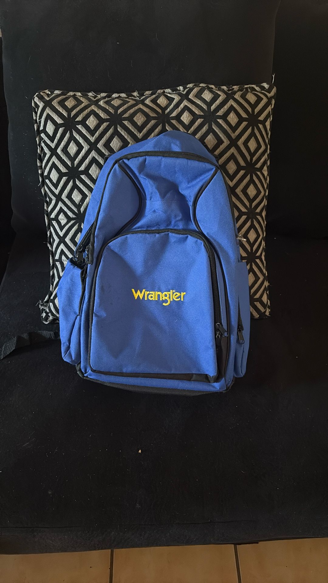 Blue Wrangler Backpack