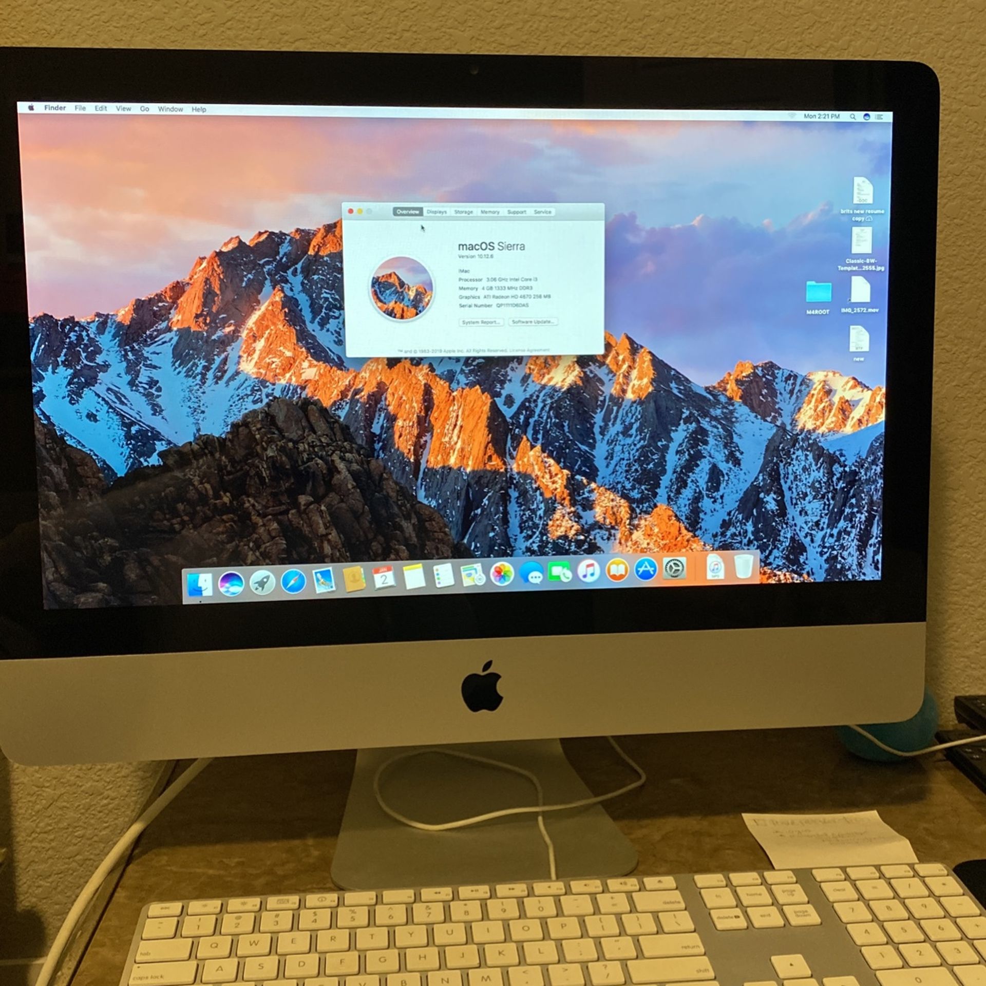 2013 imac Computer