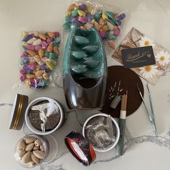 Kings Glen Ceramics Waterfall Incense Burner