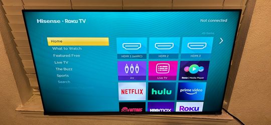 Roku X Hisense Tv