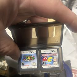 Nintendo ds games super Mario ds and namco museum