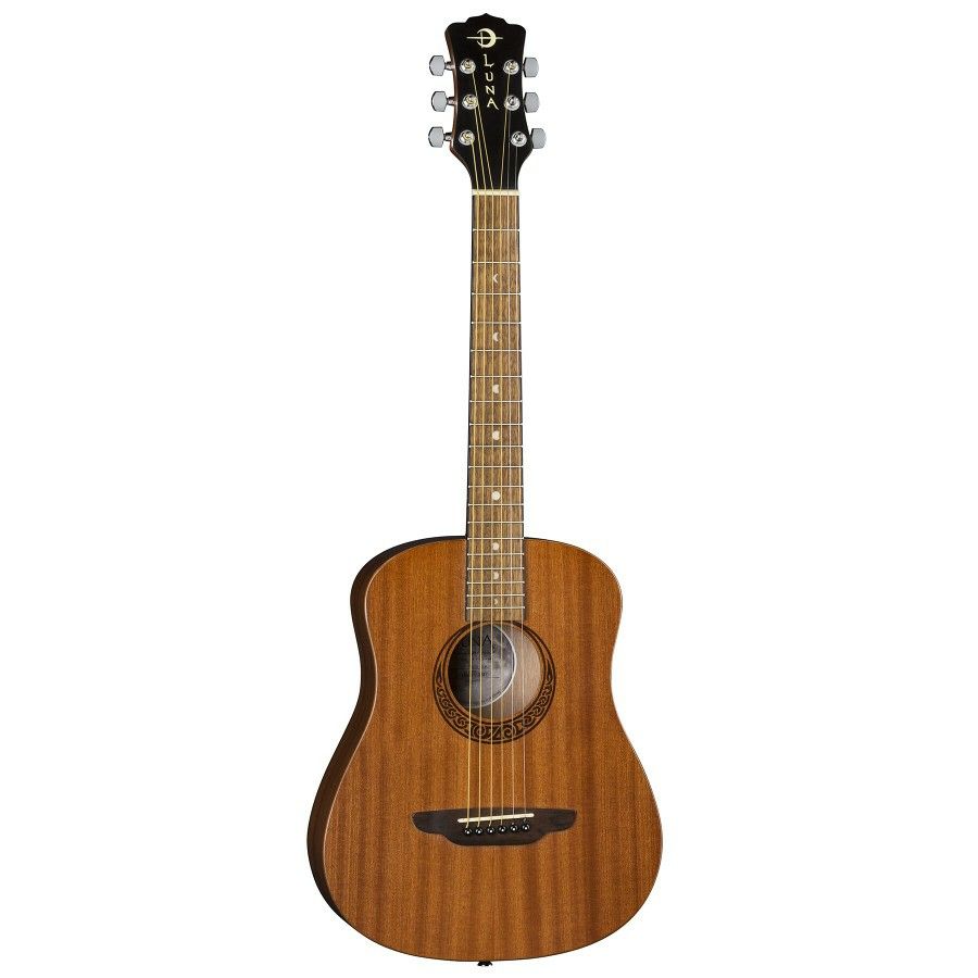 SAFARI MUSE TRAVEL GUITAR - MAHOGANY W/ GIGBAG