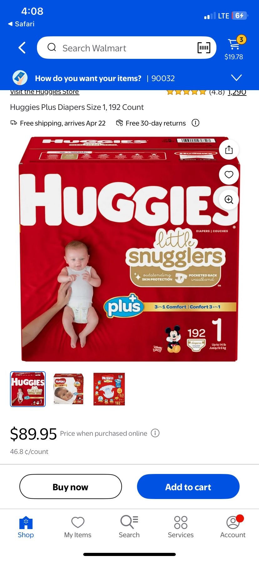 Huggies +plus