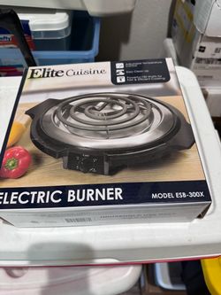 Electric single burner