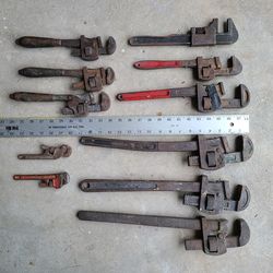 Vintage Pipe Wrenches