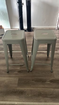 Metal stools