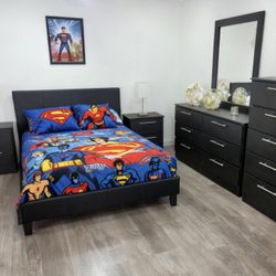 Brand New Queen Bedroom Set / Juego de Cuarto Queen Nuevo a Estrenar … Fast 🚚