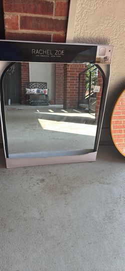 Black trimmed mirror