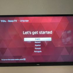 32’ TCL Roku Smart Tv $140 Or Best Offer