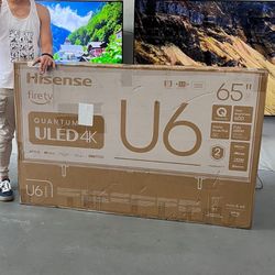 65” Hisense ULED U6H 4K UHD Smart Fire Tv 