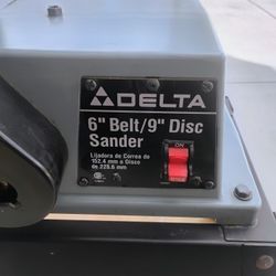 Delta 6 Inch Belt 12 Inch Disc Sander 