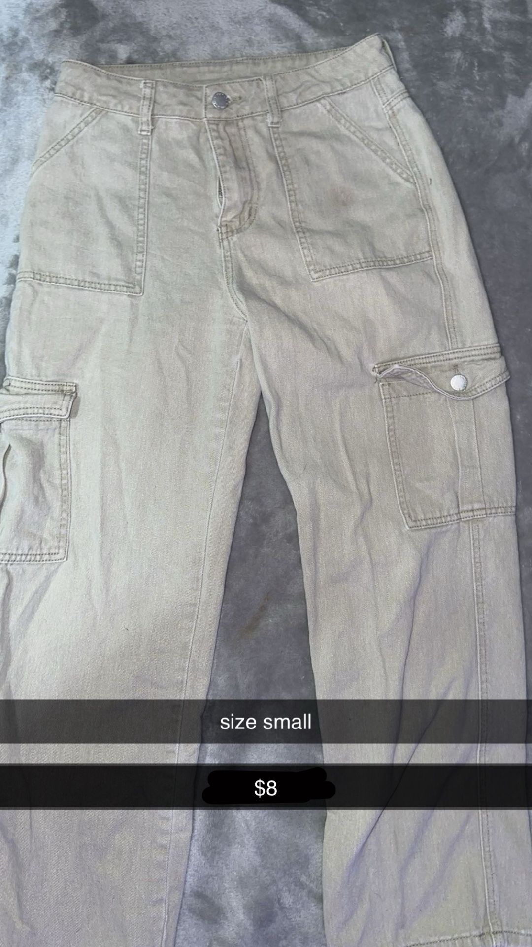 small cargo jeans