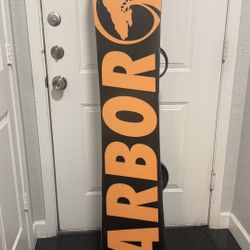 161 cm Arbor Formula Snowboard with Burton Bindings & Bag