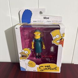 The Simpsons Moe Szyslak  5" Figure Wave 2 Jakks Pacific New