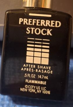 Proffered Stock,Aftershave
