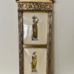 Exquisite Neoclassical Curved Glass Piece 