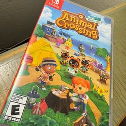Animal Crossing for Nintendo Switch Game - In Like New Condition 