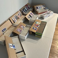 Storage Unit Find – Ken Griffey Jr Rookie + 90s Baseball Card Sets – Upper Deck Sealed, Fleer, Topps, Leaf Lot