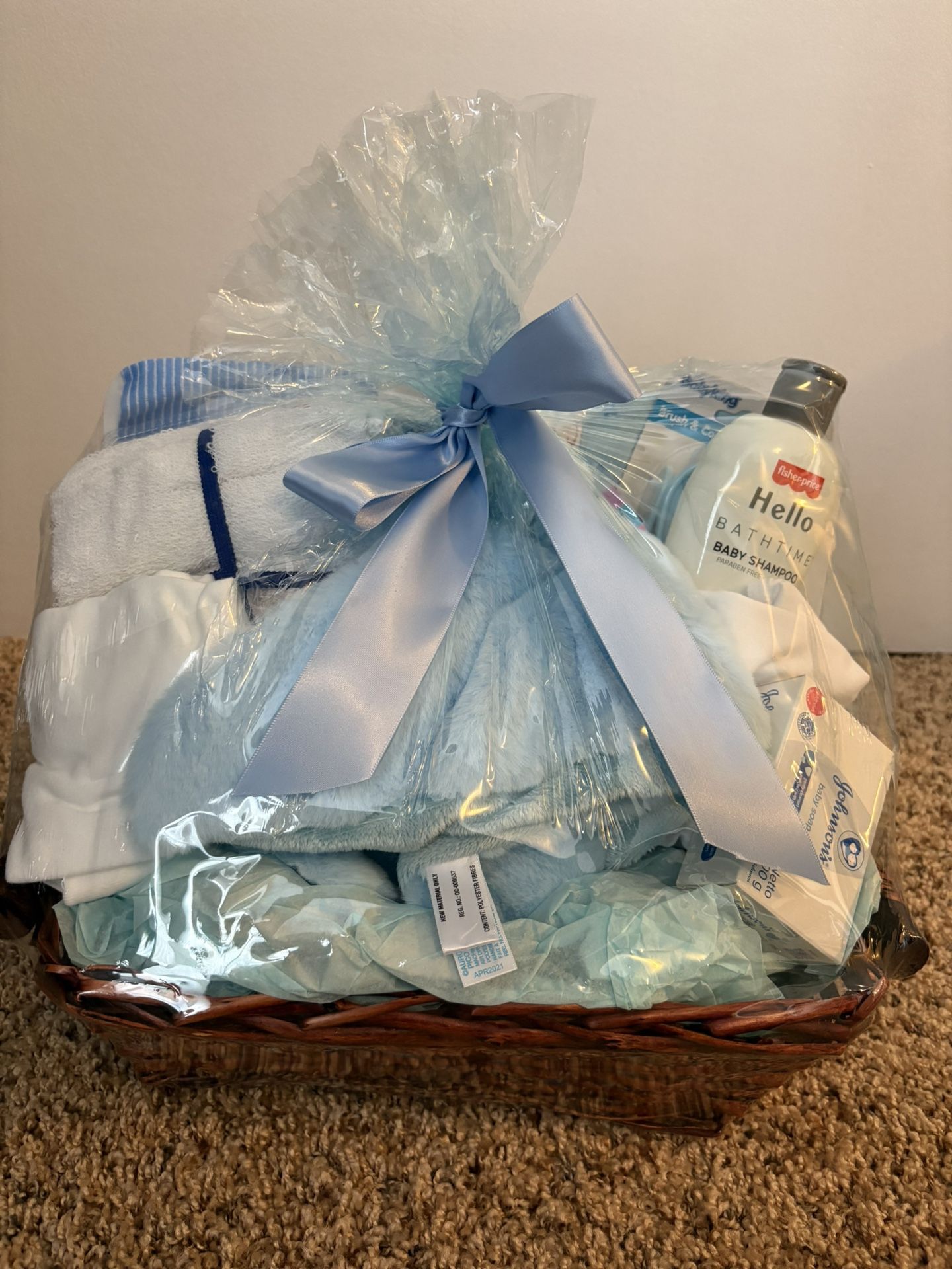 Baby Boy Gift Basket