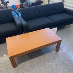 Couch Set And Coffee Table 