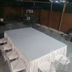 Mesas Y Sillas Para Fiestas