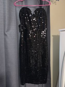 Sparkly Black Dress