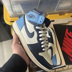 Retro 1 Obsidian Size 10 Og Box Used 