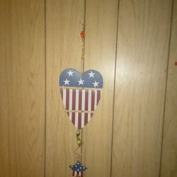 METAL AMERICA HEART VERY NICE!