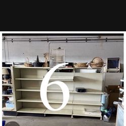 6 / 7 Gondales Shelves Need to go now!  