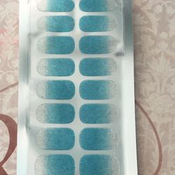 Blue Ombré Nail Wraps