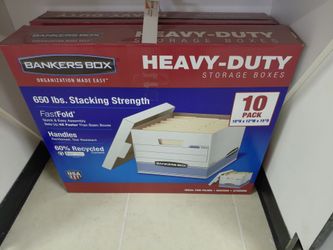 New storage boxes