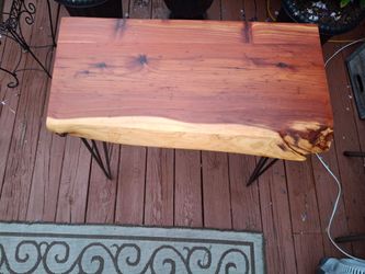 Outdoor Cedar Tables
