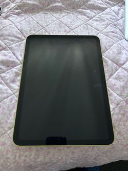 Brand new yellow iPad A16