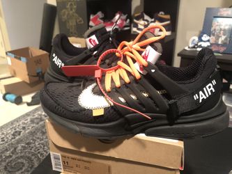 Nike air Off white presto size 11 8.5/10 // Jordan Travis