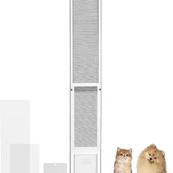 Cat Door for Sliding Glass Door - Small Pet Door for Sliding Door Insert - 78-82 in Cat Door for Patio Slider (7FT)
Condition: New
SKU
OLARR