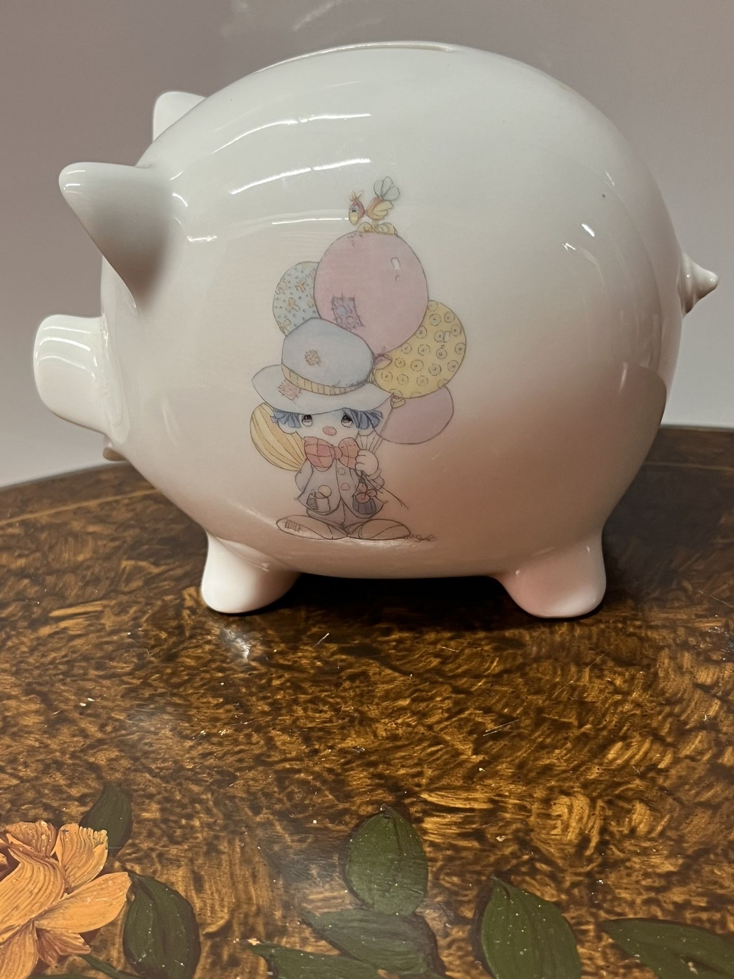 Vintage 1984 Precious Moments Piggy Bank