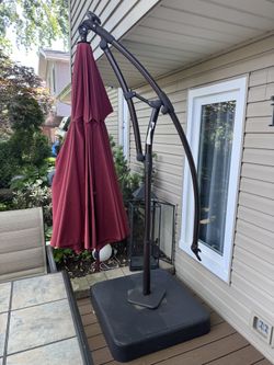 garden furniture patio umbrellas Double Top Umbrella - Push Button Tilt this elegant Roman Tasheba 9 ft. Classic HJC C91 Modular Helmets Color:Classic Blue / Bone White