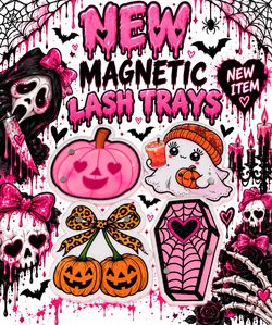 Halloween lash tiles