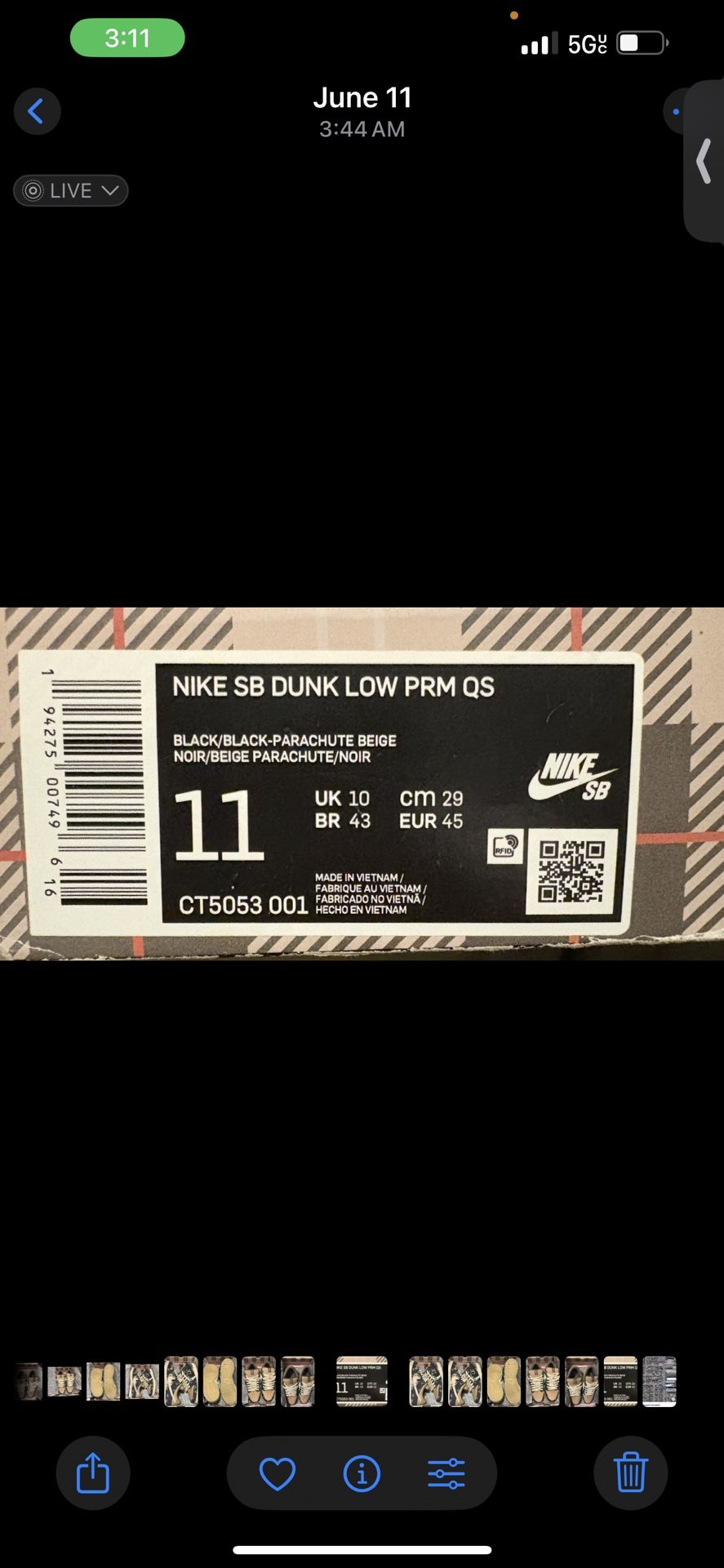 Nike Sb Dunk Low Travis Scott