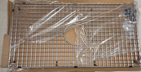 Stainless Steel Sink Bottom Grid 30" x 16" Drain Hole Rack NDG3016C  #1491M G1