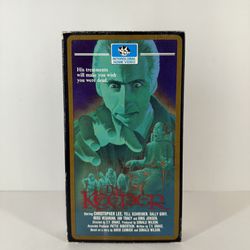 The Keeper ( 1984 ) VHS, 1987 Interglobal Home Video, CULT DRAMA HORROR MYSTERY