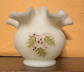 Hand Painted Fenton $80