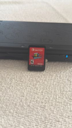 Mario odyssey for the Nintendo switch