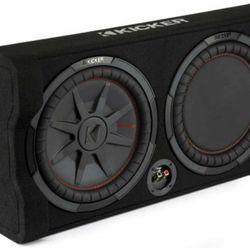 Kicker Subwoofer Face Down With Box