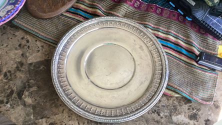 Silver plated Reed & Barton 14” tray