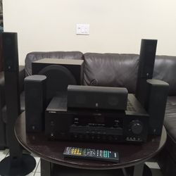 YAMAHA  NATURAL SOUND AV RECEIVER HTR-6140