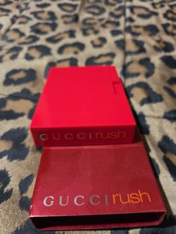 GUCCI RUSH EAU DE TOILET 1.7 FL.OZ USED 3 TIMES  AUTHENTIC