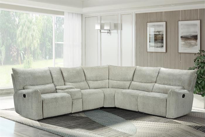 White Sectional