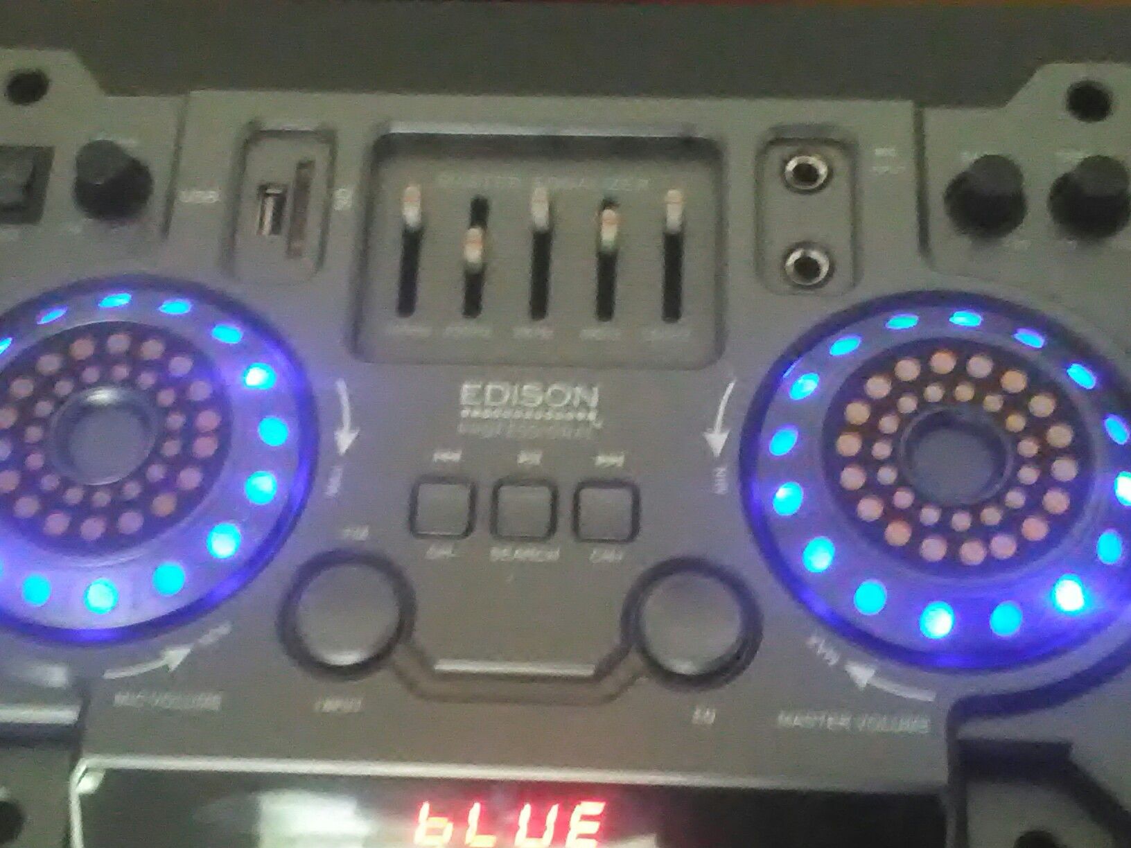 Edison Professional Party System 2000 Bluetooth Wireless Pa Speaker